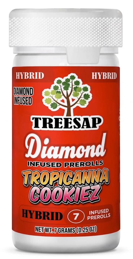 Treesap - OK - Treesap - Diamond Infused - Tropicana Cookies - Prerolls - 7G Main Image