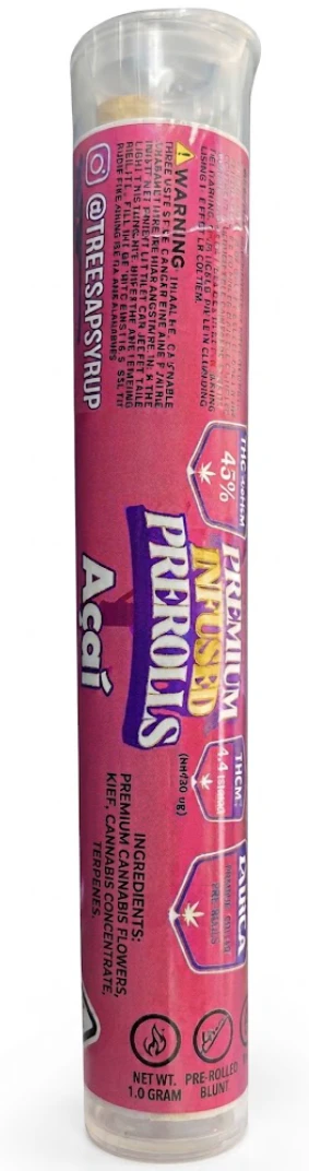 Treesap - OK - Treesap - Infused Preroll - Acai - Preroll - 2.4G Main Image