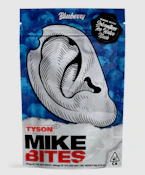 Tyson 2.0 — Mike Bites Solventless Gummies - Blueberry (100mg)