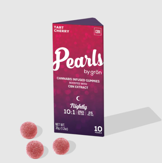 Pearls - Pearls by Grön – Tart Cherry 10:1 Nightly Indica Main Image