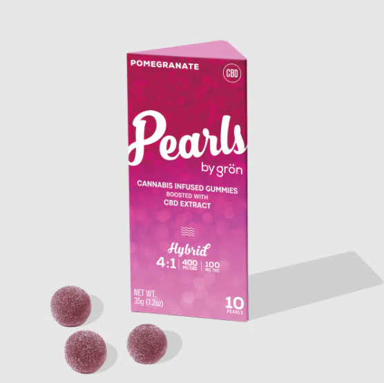Pearls - Pearls by Grön – Pomegranate 4:1 CBD:THC Hybrid Main Image