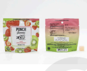 Punch - [Punch] Gummies - 100mg - Kiwi Strawberry (H)