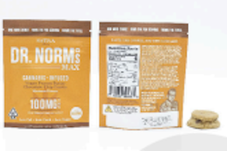 DR. NORM'S - [Dr. Norm's] Cookie - 100mg - Peanut Butter Chocolate Chip MAX
