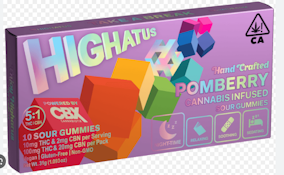 [Highatus] CBN Gummies - 100mg - PomBerry (I)