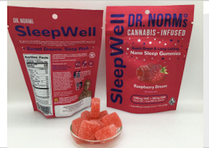 Dr. Norm's - [Dr. Norm's] CBN Gummies - 100mg - Raspberry Dream (I)