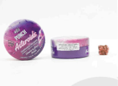 Punch - [Punch] Solventless Asteroids Gummies - 100mg - Strawberry Grape Nebula (H)