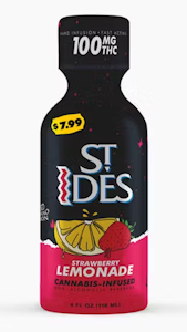 ST IDES - [St Ides] THC Shot - 100mg - Strawberry Lemonade