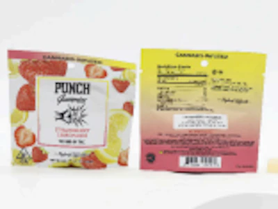Punch - [Punch] Gummies - 100mg - Strawberry Lemonade