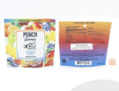 Punch - [Punch] Gummies - 100mg - Tropical Punch (H)