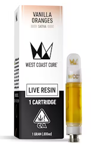 West Coast Cure - [West Coast Cure] Live Resin Cartridge - 1g - Strawberry n' Sugar (H)