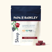 [Papa & Barkley] CBN Gummies - 100mg - Berry Pomegranate (I)