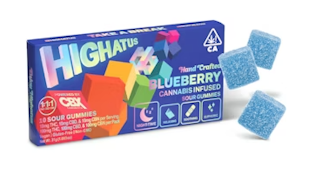 [Highatus] CBN Sour Gummies - 100mg - Blueberry (I)
