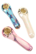 4" Colorful Ceramic Spoon Hand Pipe