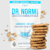 [Dr. Norm's] Cookies 10-Pack - 100mg - Chocolate Chip (H)