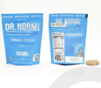 [ Dr. Norm's ] - 100mg Chocolate Chip 20mg Cookies