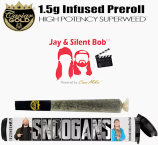 Caviar Gold - Jay & Silent Bob Snoogans - 1.5g Infused Preroll