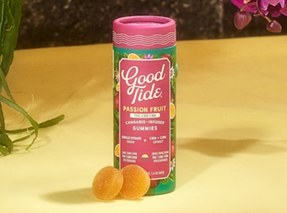 WYLD - [Good Tide] Solventless Gummies - 100mg - Passion Fruit (I)