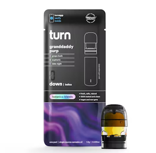 Turn - [Turn] THC Pod - 1g - Granddaddy Purp (I)