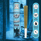 [Kingroll] Infused Preroll - 1.3g - Ghost Train Haze x Screamsicle (S)