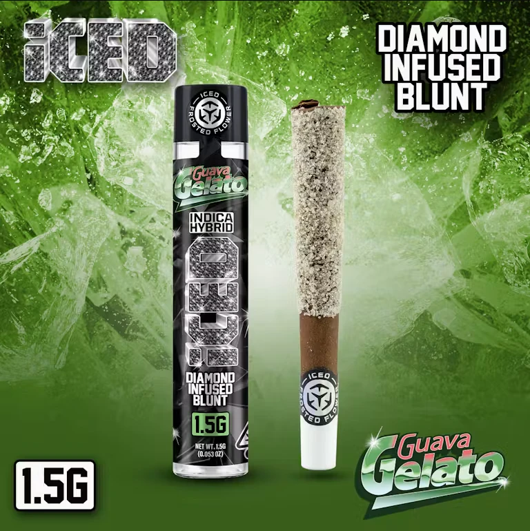 ICED - [Iced] Infused Blunt - 1.5g - Guava Gelato (H) Main Image