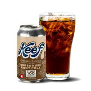 KEEF - [Keef] THC Soda - 100mg - Xtreme Bubba Kush Root Beer (H)