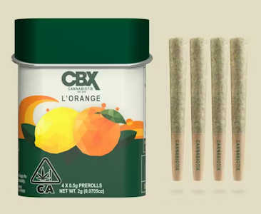 CANNABIOTIX - [Cannabiotix] Preroll 4-Pack - 2g - L'Orange (S)