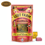 [Lost Farm] Live Resin Chews - 100mg - Pink Lemonade Durban Poison (S)