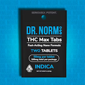 [Dr. Norms] THC MAX Tablets Tablets - 100mg - 2ct (I)