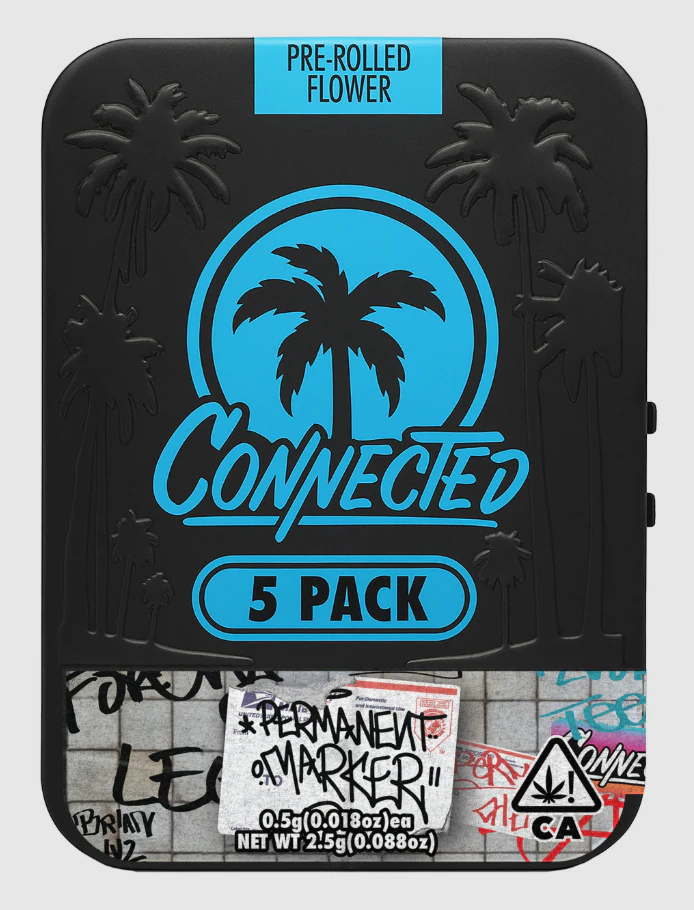 Connected - [Connected] Preroll 5 Pack - 2.5g - Permanent Marker (I) Main Image
