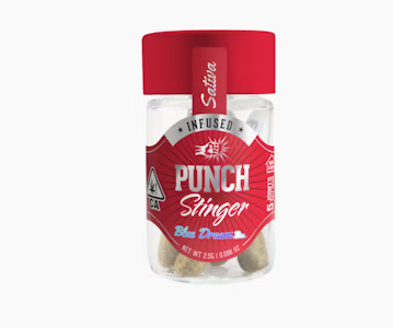 Punch - [Punch] Infused Preroll 5 Pack - 2.5g - Blue Dream (S)