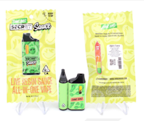 [Dime Bag] Live Resin Sauce AIO - 1g - Alpine Guava (S)