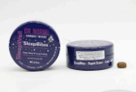 DR. NORM'S - [Dr. Norm's] CBN Brownies - 100mg - Vegan Chocolate - 2.5mg THC : 1.25mg CBN 40-pack (I)