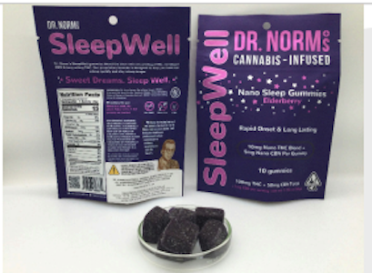 DR. NORM'S - [Dr. Norm's] CBN Gummies - 100mg - Elderberry (I)