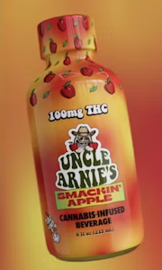 UNCLE ARNIE'S - [Uncle Arnie's] THC Beverage - 100mg - Smackin' Apple (H)