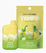 [Tempo] Blends AIO - 1g - Sour Apple Diesel (S)