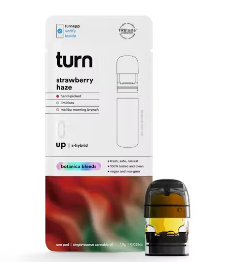 turn - [Turn] THC Pod - 1g - Strawberry Haze (H/S) Main Image