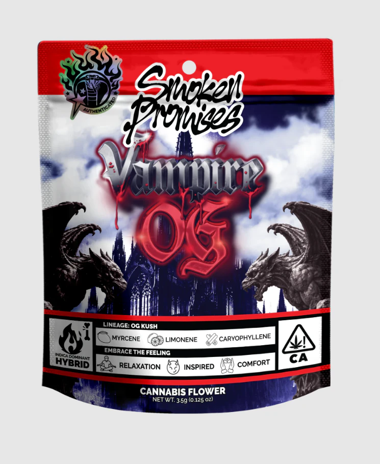 Smoken Promises - [Smoken Promises] Flower - 3.5g - Vampire OG (H/I) Main Image