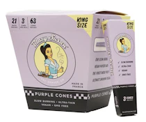 Blazy Susan Purple Paper Cones King Size (3)