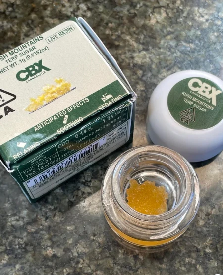 CBX: Cannabiotix - CBX - Concentrate - Sugar - Blue Mountains - 1g Main Image