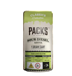 Packwoods - Packwoods - Sour Diesel - 1G Cartridge