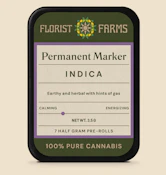 A45 Florist Farms Permanent Marker 7pk .5g