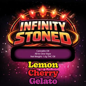 Infinity Stoned - C35 Infinity Stoned Lemon Cherry Gelato Vape Pen 1g