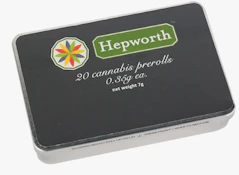 C48 Hepworth Kush Mintz x G41 Pre Roll 20pk .35g