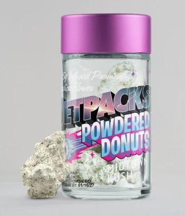 Jetpacks - EMPIRE DREAM INFUSED FLOWER - JETPACKS POWDERED DONUTS - 3.5g Main Image
