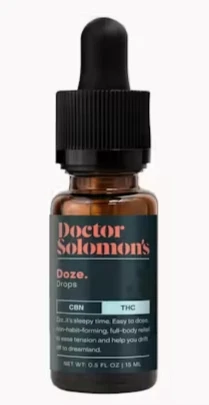 Dr. Solomon's - Dr. Solomon's- Tincture 100mg Doze (1:1 CBN:THC) Main Image