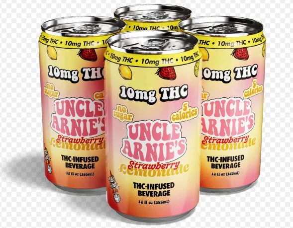 Uncle Arnies - Uncle Arnie's Strawberry Lemonade 4 pack Main Image