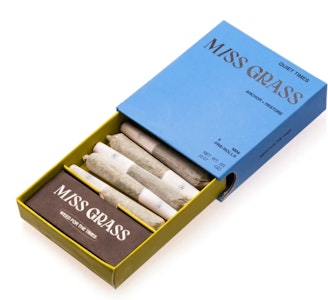 MISS GRASS - MISS GRASS | Bubble Gum Sherb | 5PK .4G PRE-ROLLS  