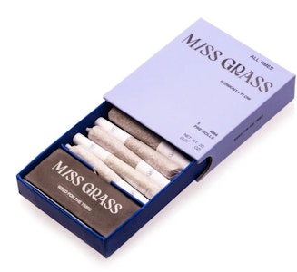 MISS GRASS - MISS GRASS| ZOREOZ | ALL TIMES| 5PK .4G PREROLLS