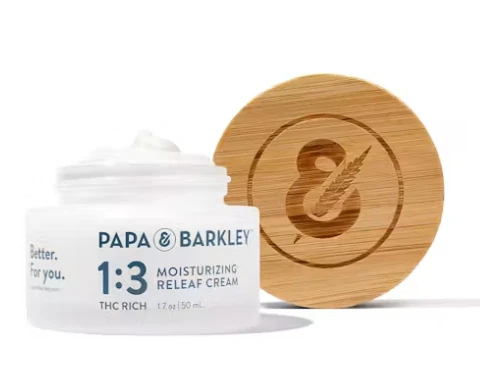 Papa & Barkley - PAPA & BARKLEY - Topical - 1:3 - Moisturizing Releaf Cream - CBD:THC - 50ML Main Image