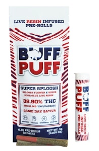 Buff Puff - i3 Buff Puff Super Sploosh Live Resin Infused Pre Roll 2pk .5g